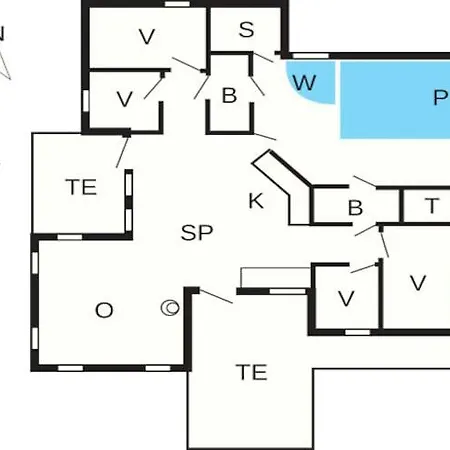Holiday home 10 Person In *